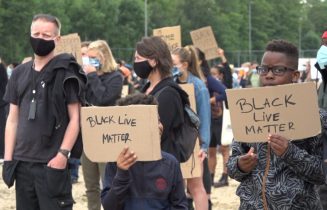 BLM protest Leiden