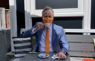 Wethouder Joosten op 1 juni bij Hofplein
