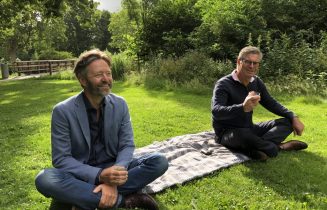 Foto anderhalvemeterdebat Leiderdorp