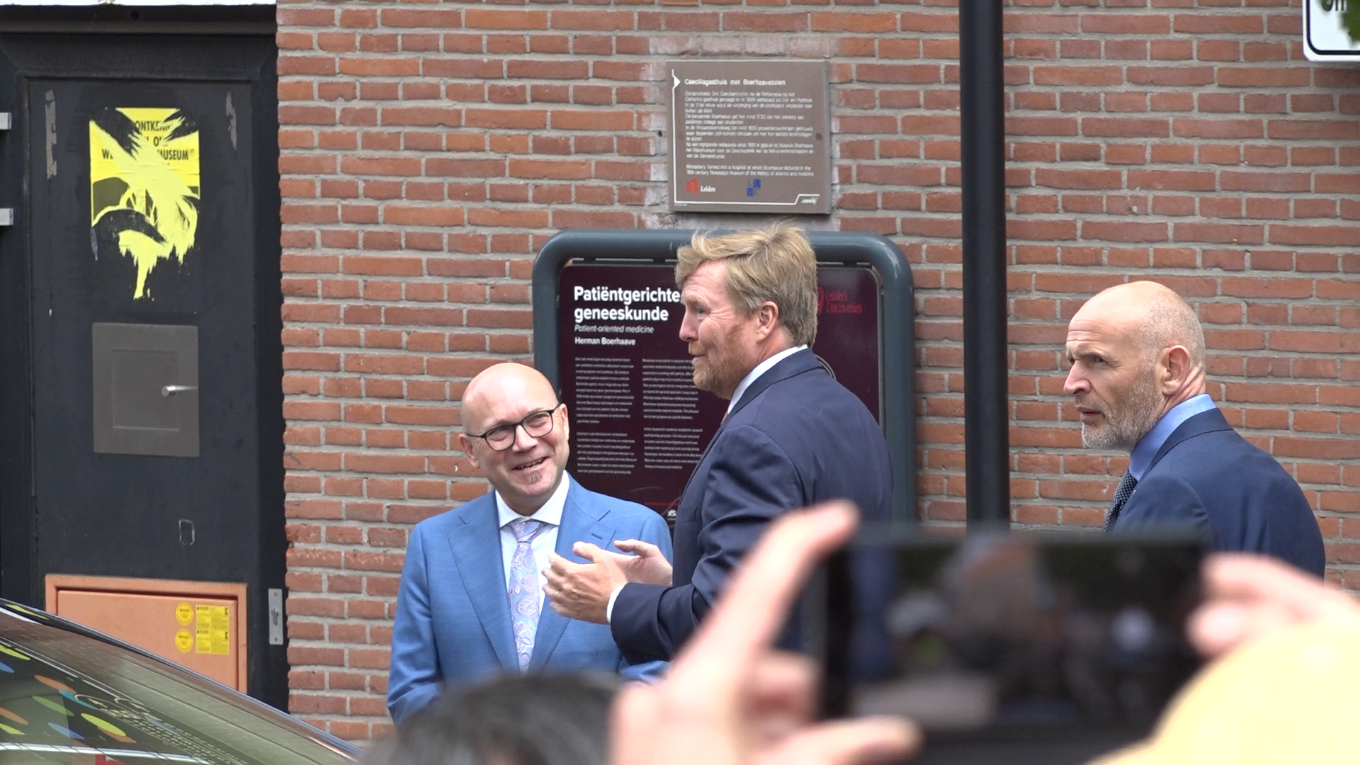 Koning in Leiden