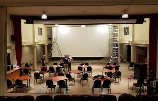 Nieuwe opstelling filmzaal Voorschoten