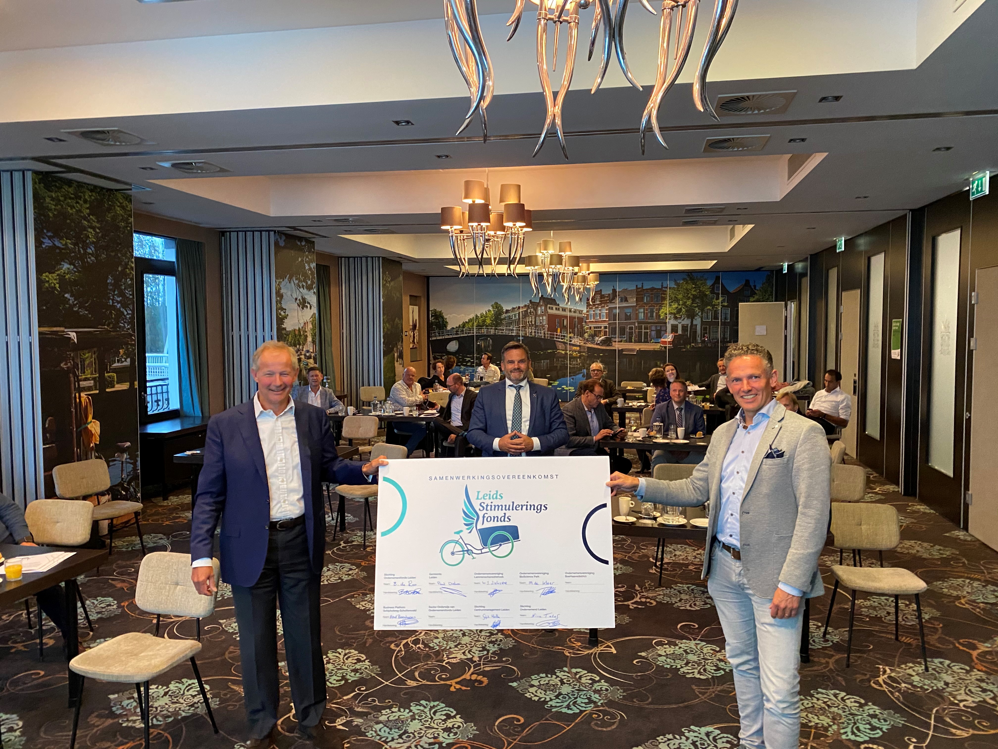 Foto lancering Leids Stimuleringsfonds