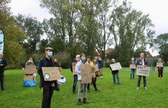 Protest park PvdD