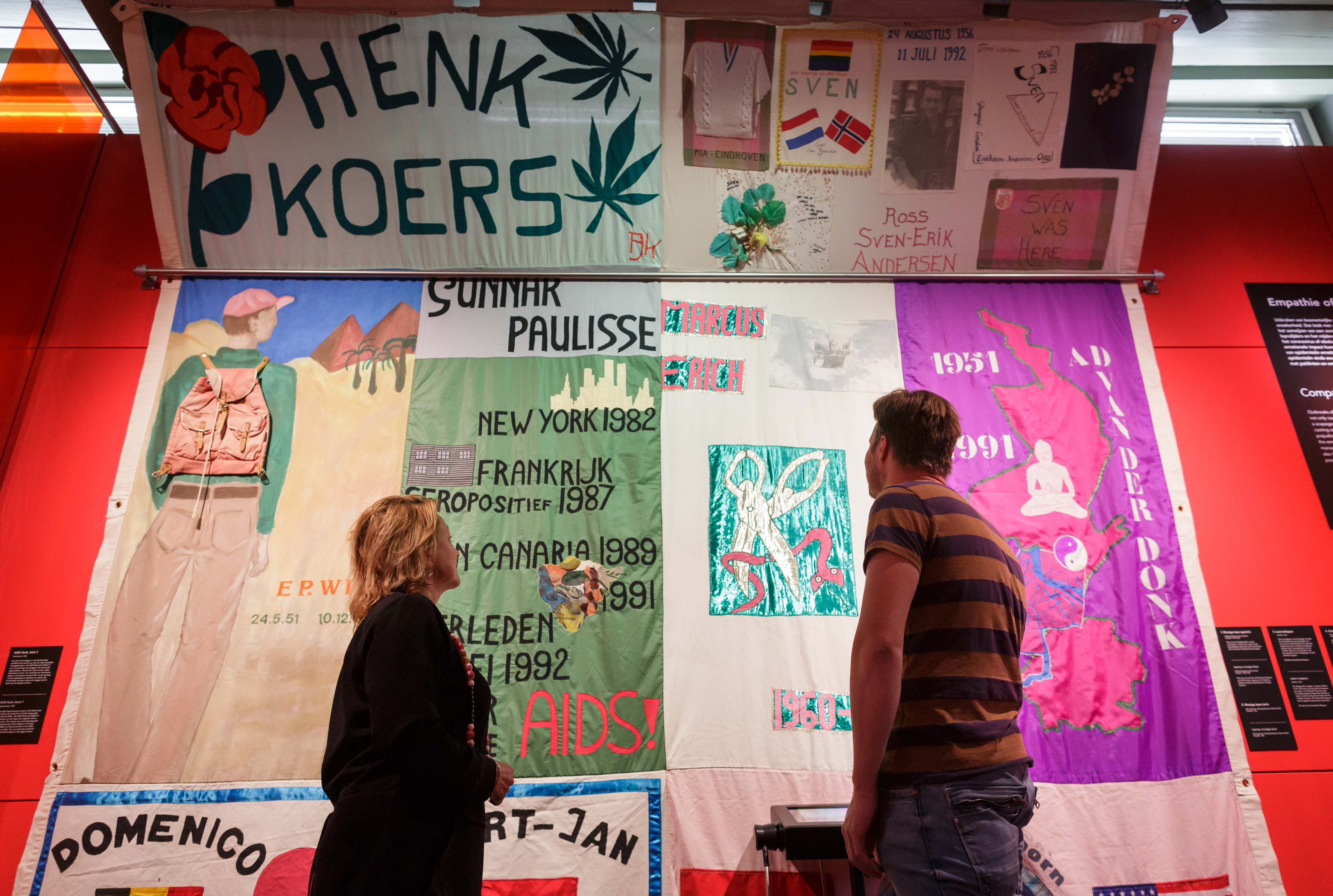 Aids_Memorial_Quilt_in_Rijksmuseum_Boerhaave