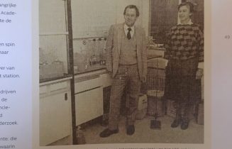 Ambtenaar Ewald Keyser en Andrieske Leistra
