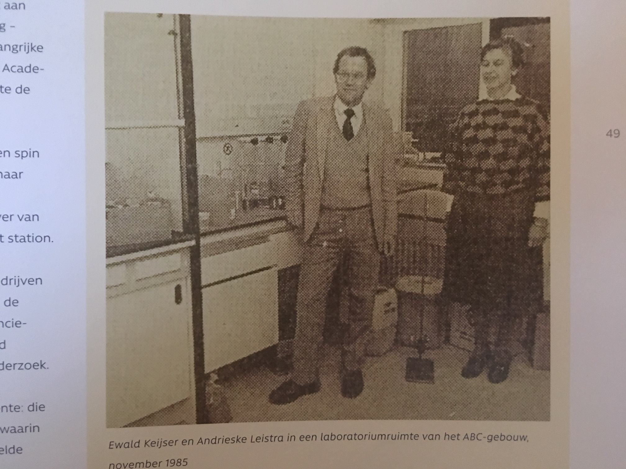 Ambtenaar Ewald Keyser en Andrieske Leistra
