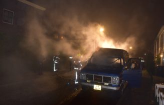 Foto brand Voorschoten