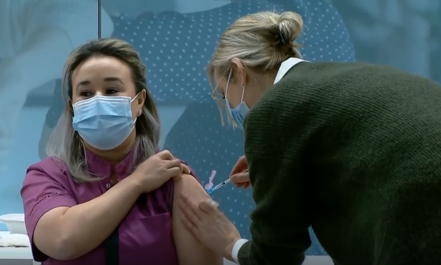 Eerste vaccinatie