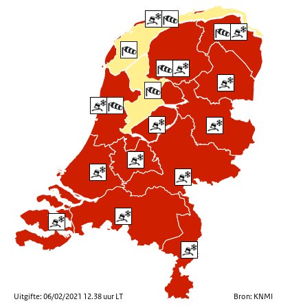 code rood