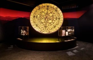 Azteken_zonnesteen goud