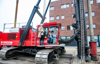 eerste paal hogeschool leiden