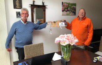 Aad Vons wint BBQ pakket