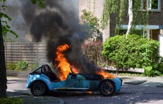 Autobrand Van Poelgeestlaan mei 21