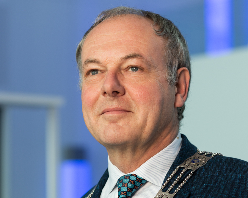 Burgemeester Henri Lenferink mei 2021