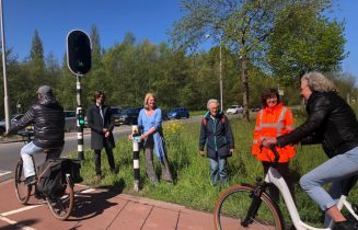 Pilot slimme stoplichten wassenaar