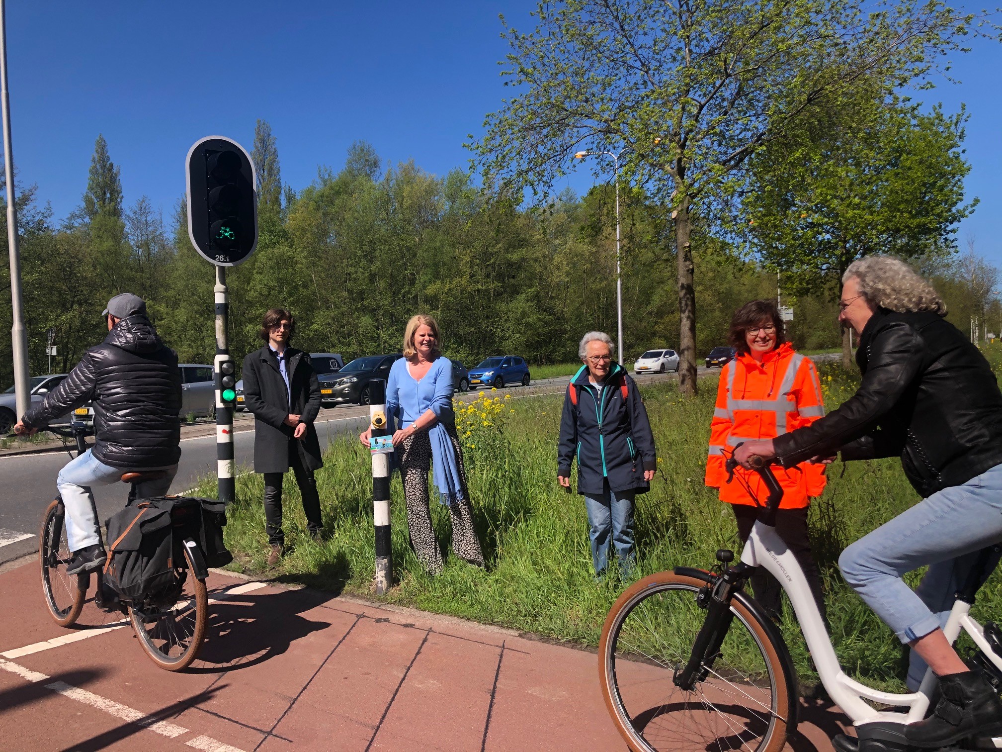 Pilot slimme stoplichten wassenaar