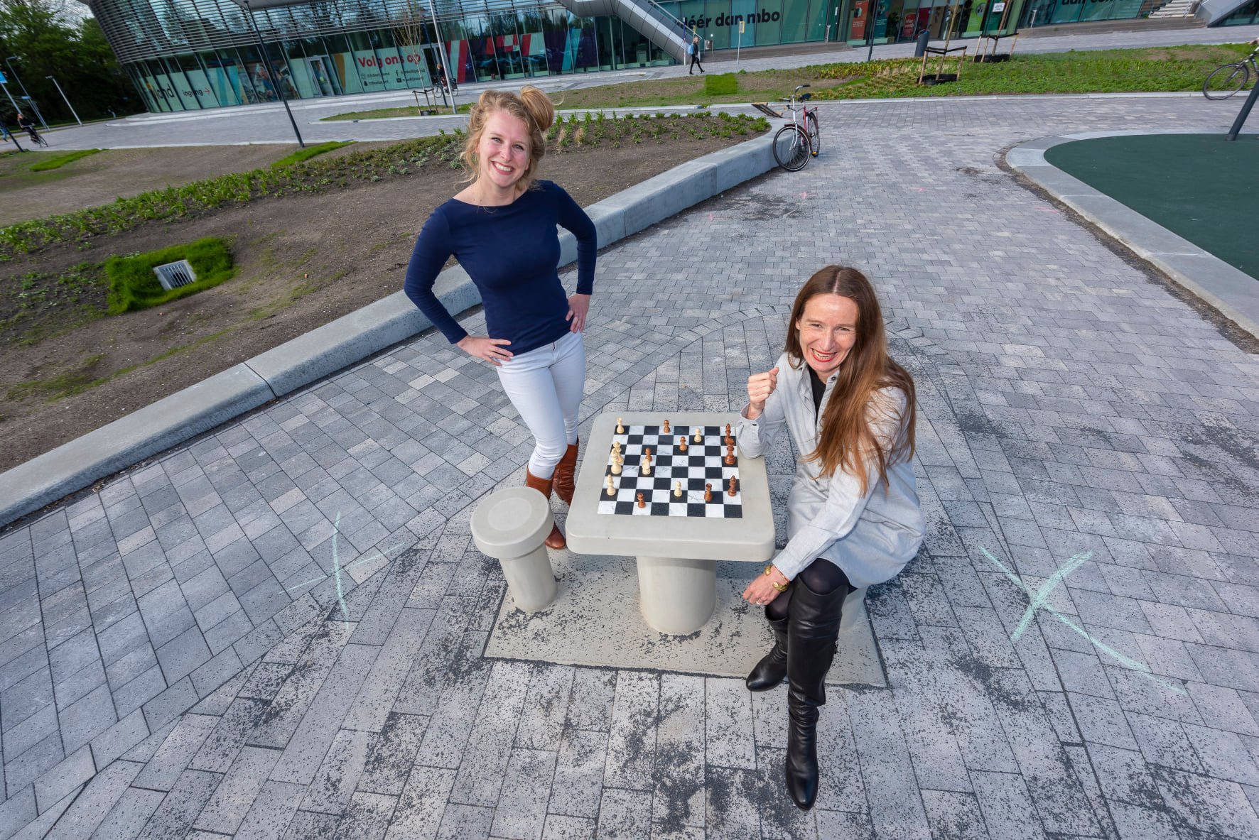 Schaken op Betaplein mei 21