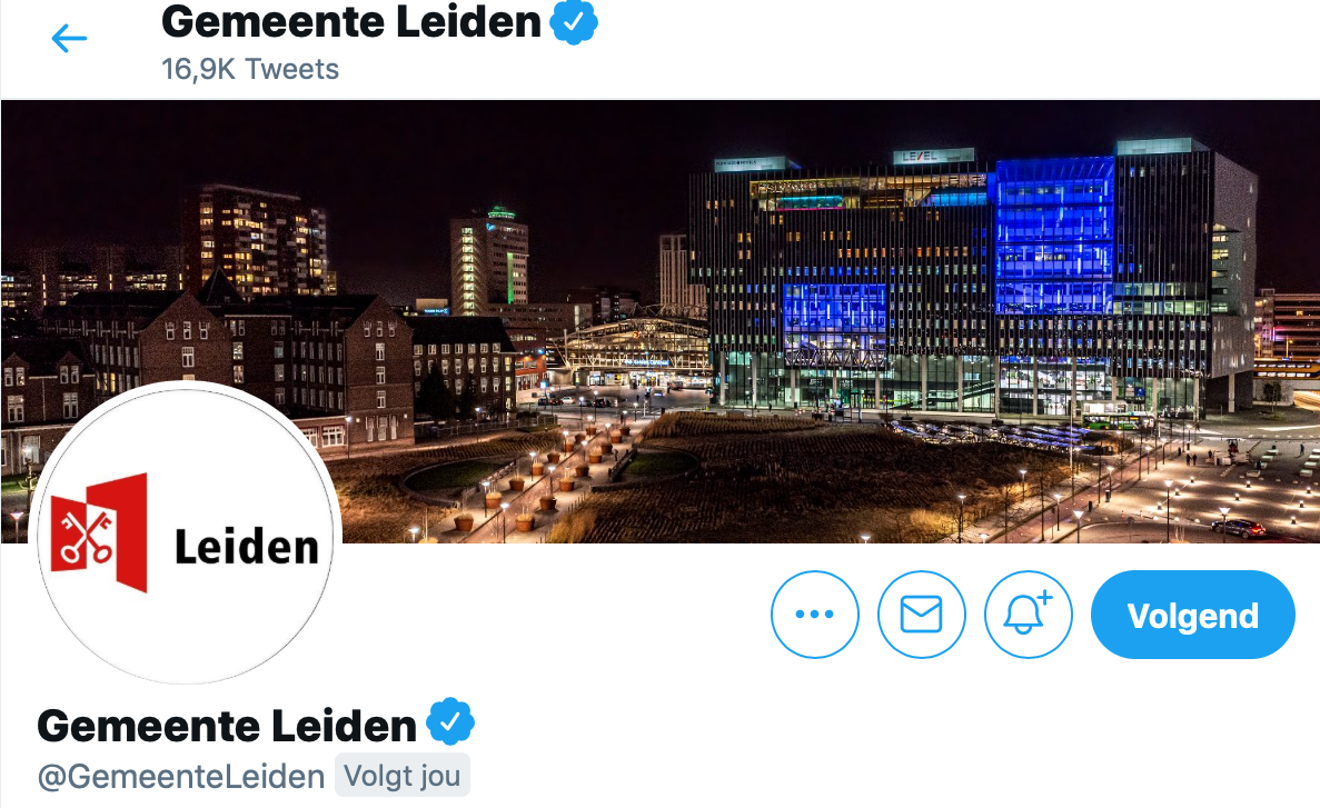 Socials Gemeente Leiden
