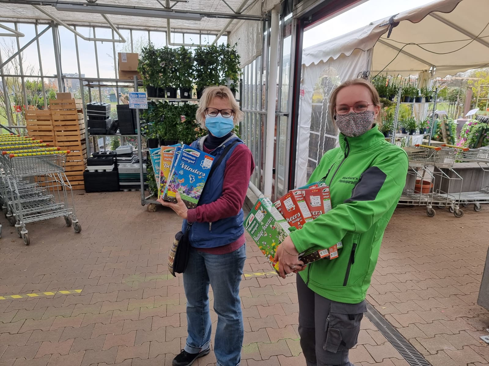 Voorschoten voor de bijen - zaden