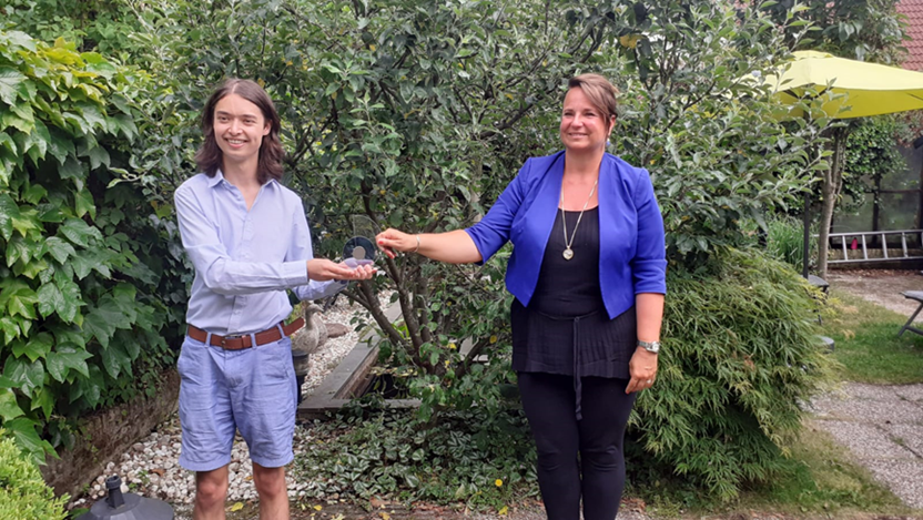 Compliment voor Conner van Kooten Voorschoten