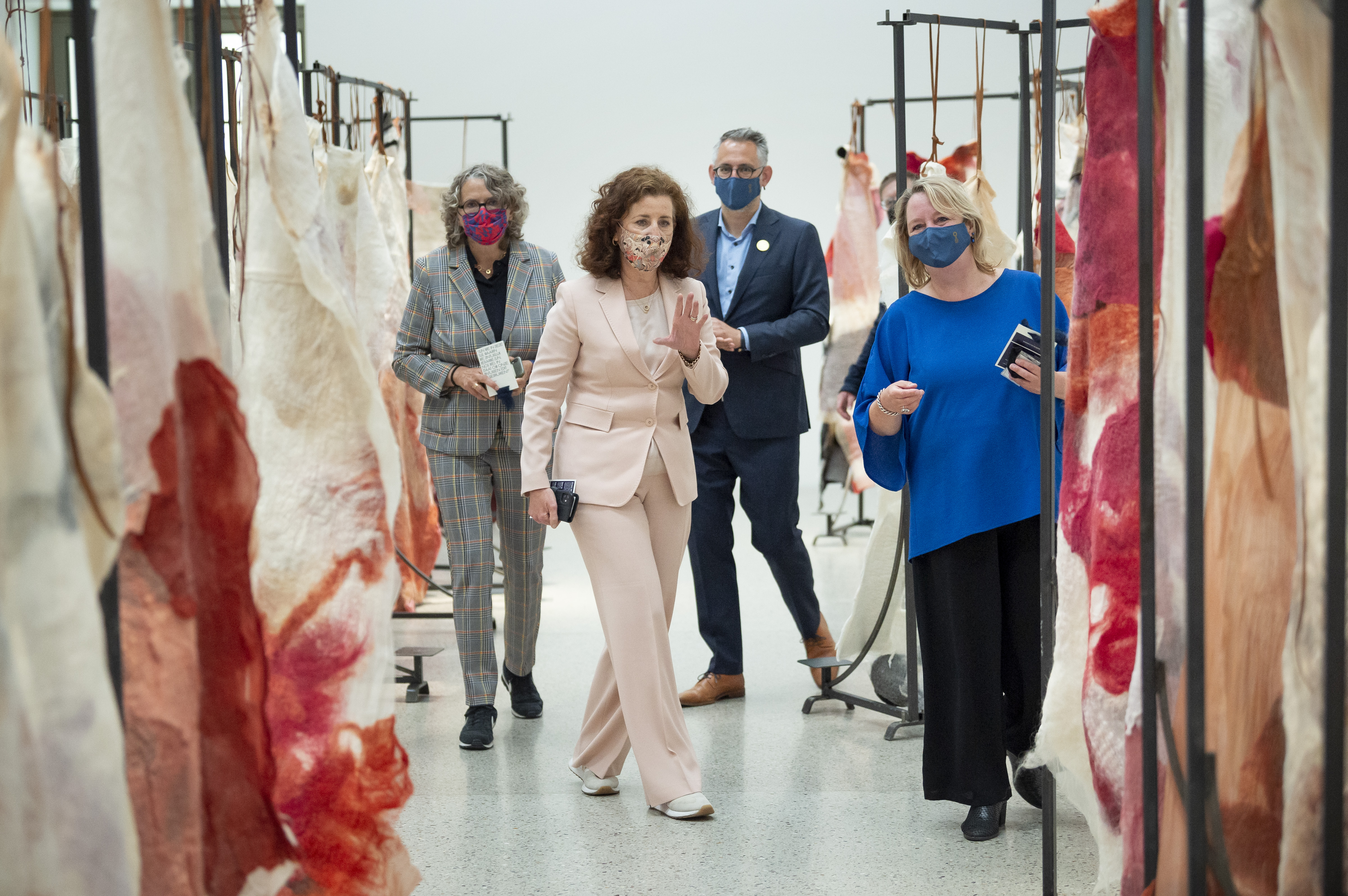 Minister Ingrid van Engelshoven De Lakenhal Leiden juni 21