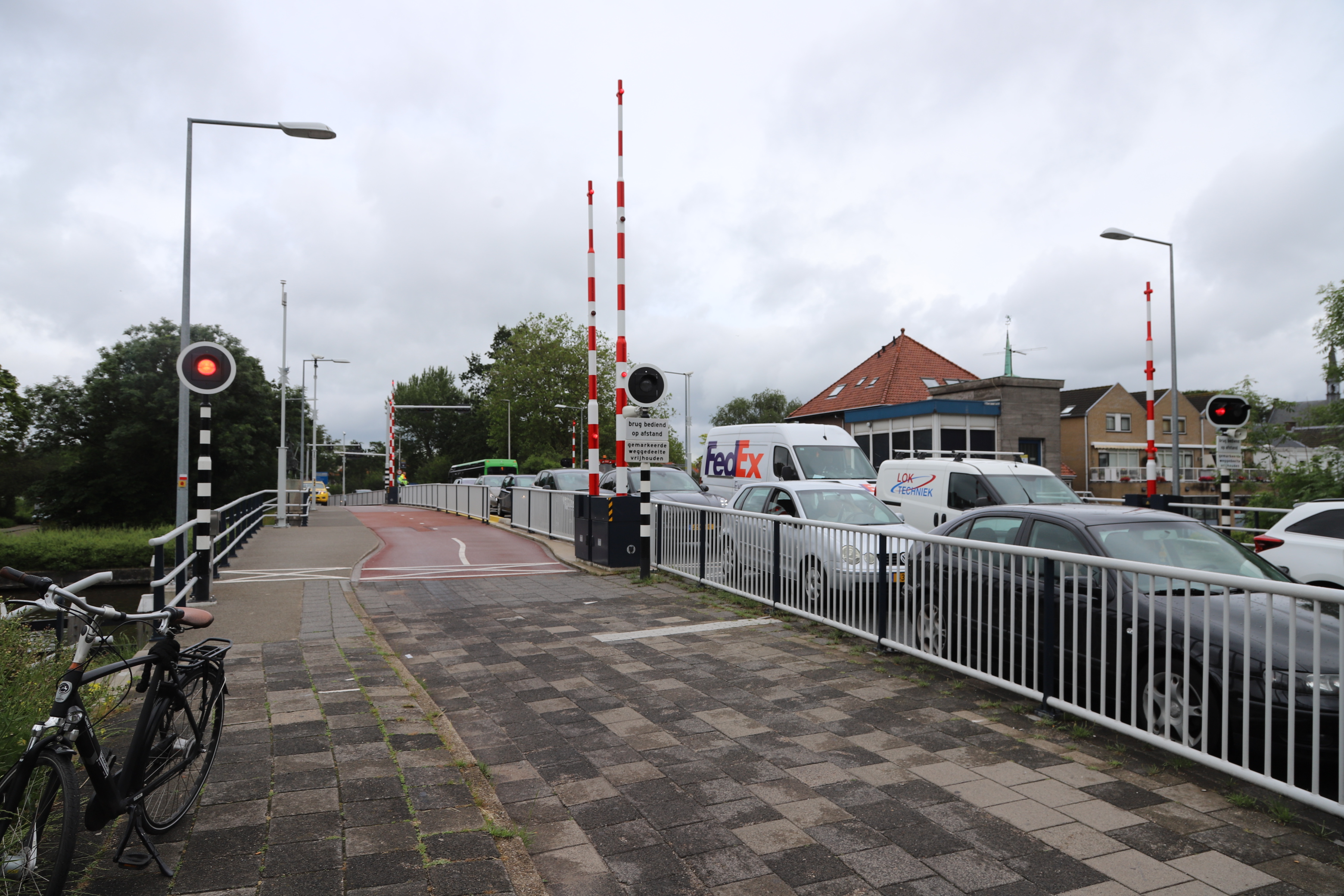 Storing Leiderdorpse brug juni 2021