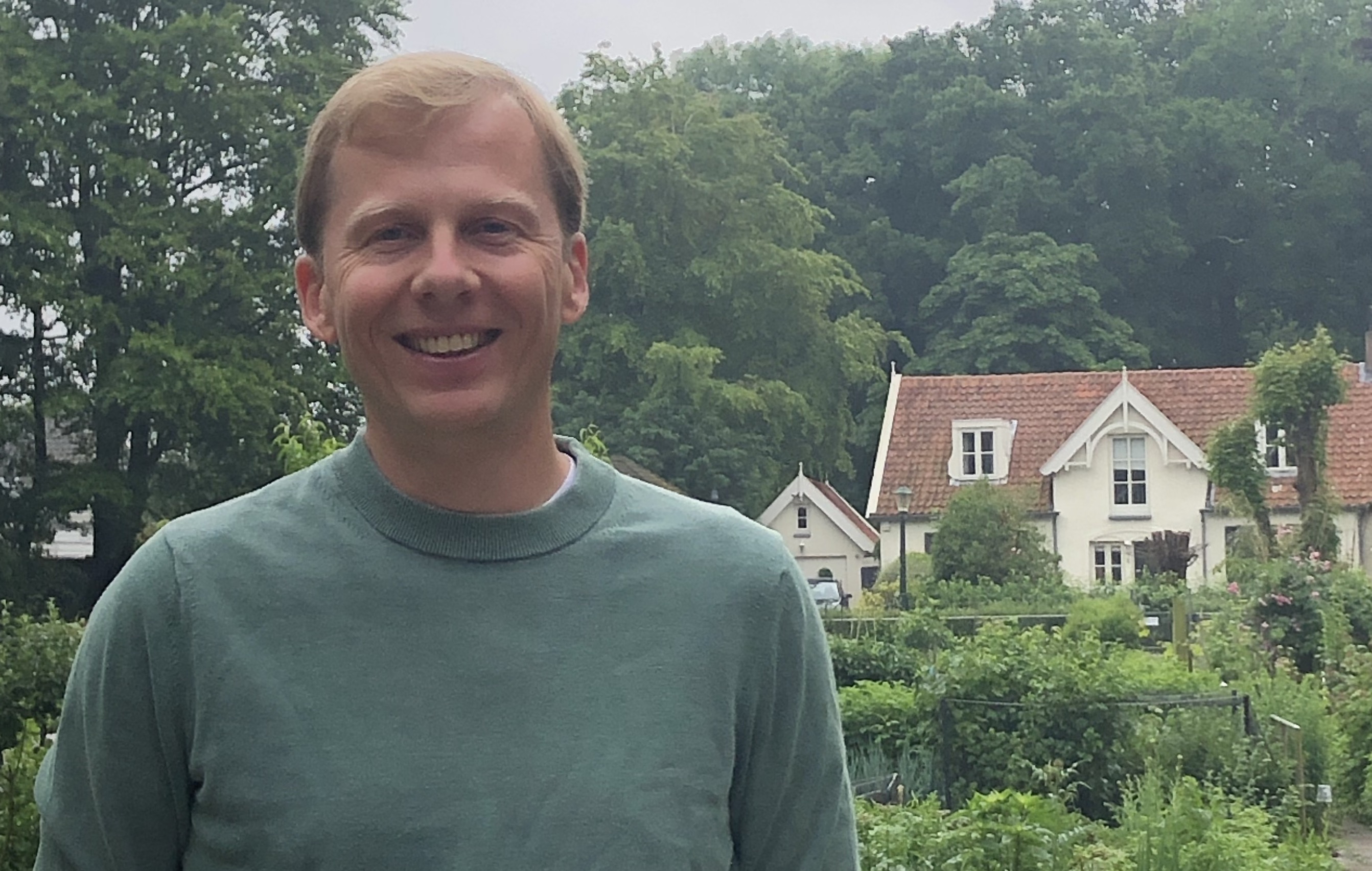 Lijsttrekker D66 Wassenaar Rogier Krabbendam