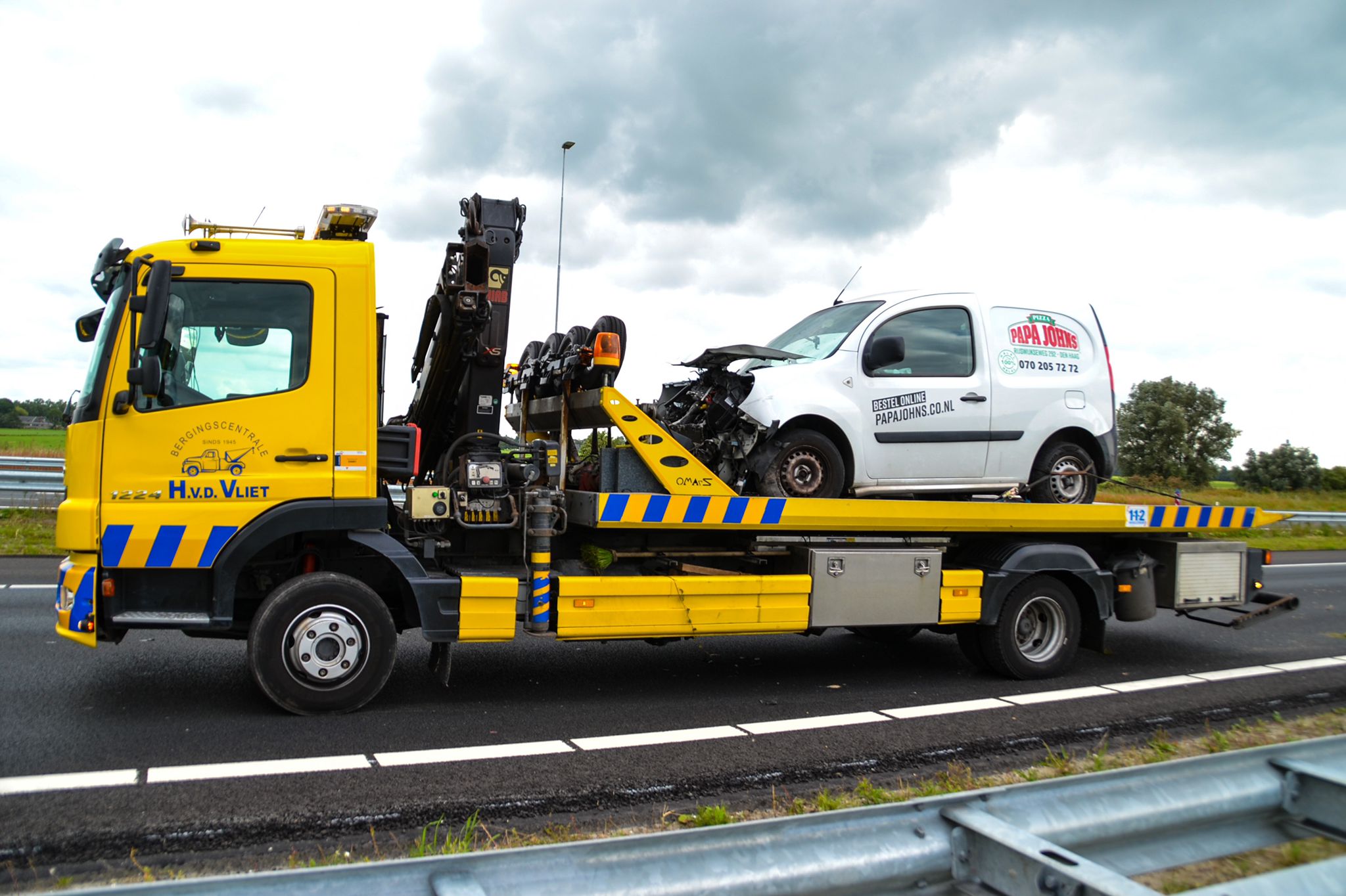 Ongeval A4 Leiderdorp 280821