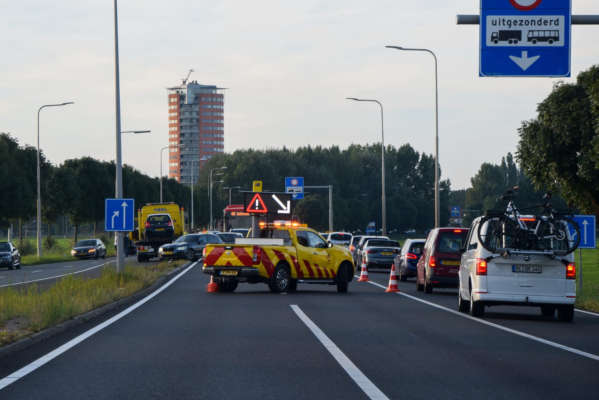 Chaos Europaweg Leiden