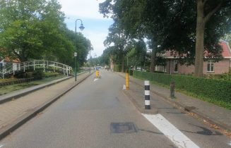 Noordbuurtseweg rechtenvrije foto