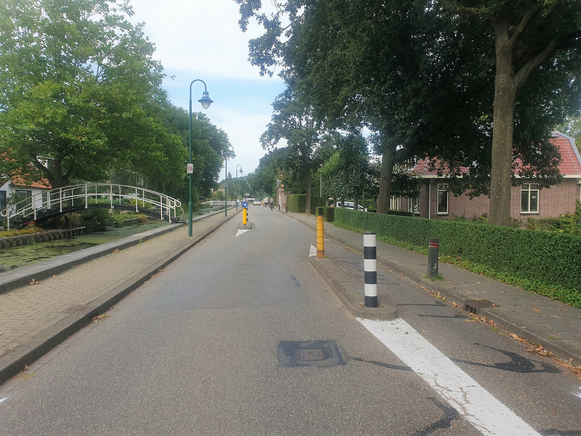 Noordbuurtseweg rechtenvrije foto