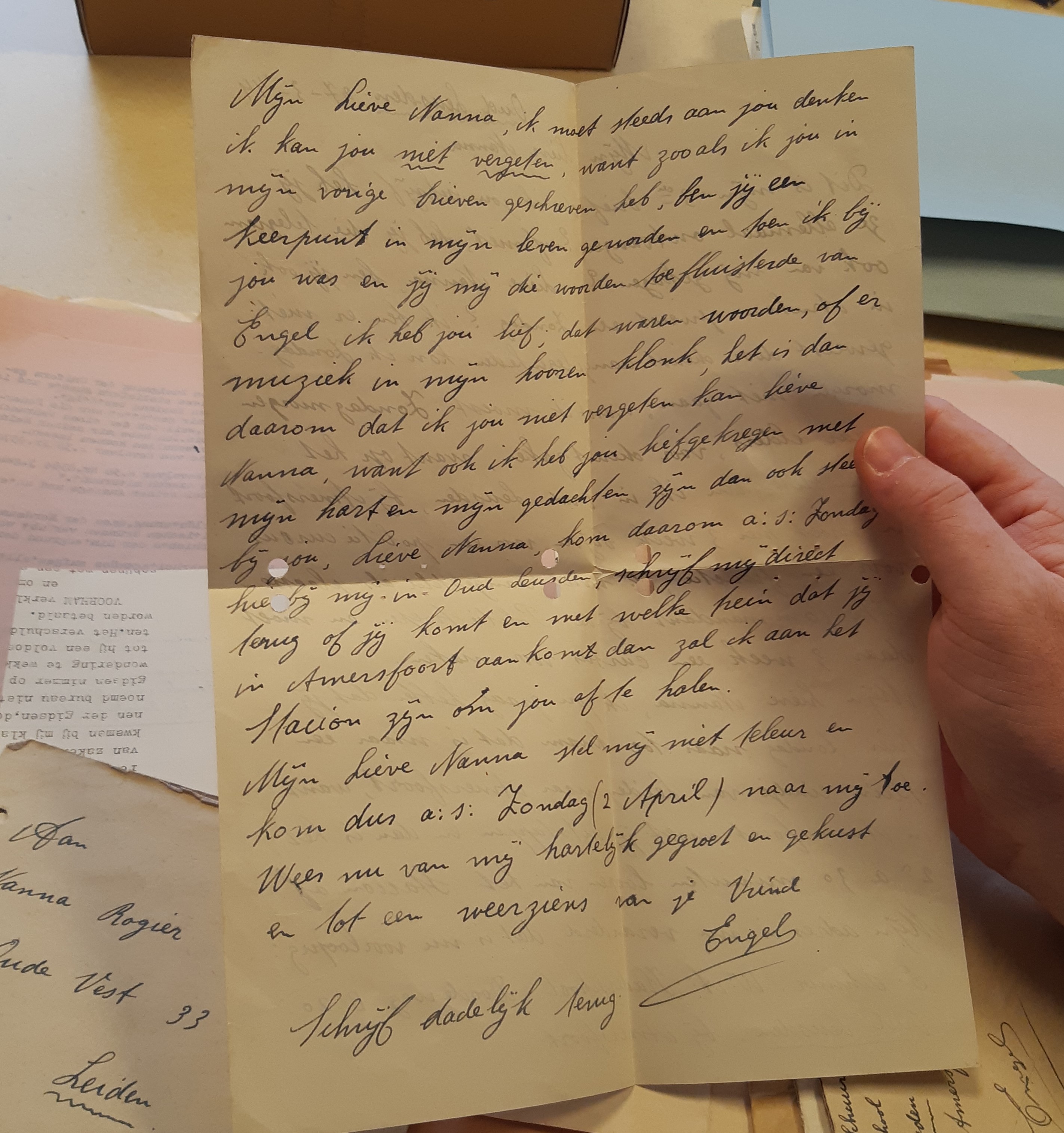 Liefdesbrief affaire Nanna