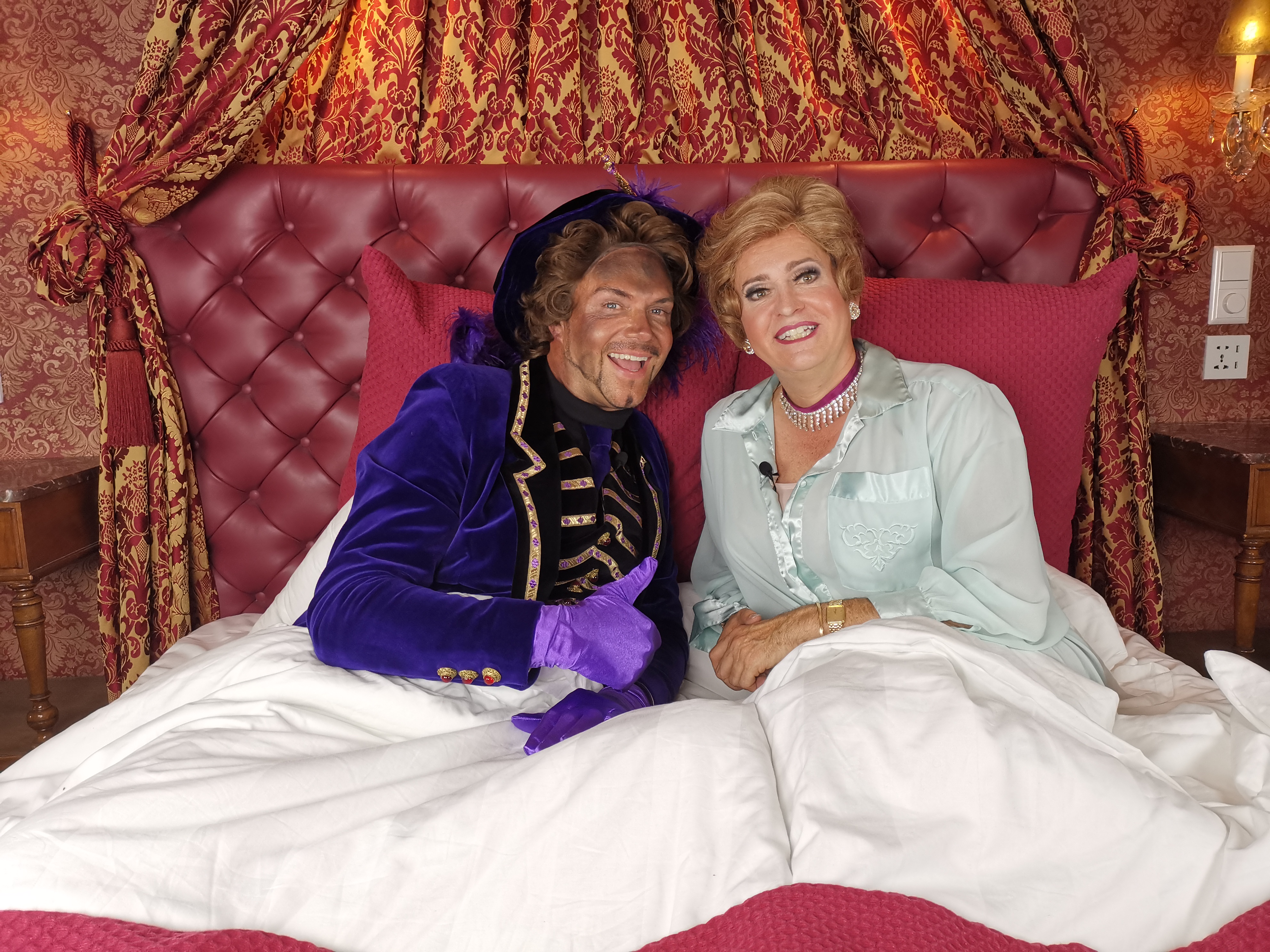 Piet Martino en Christine Carrington