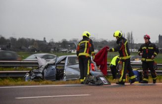 Aanrijding A4 Rijpwetering