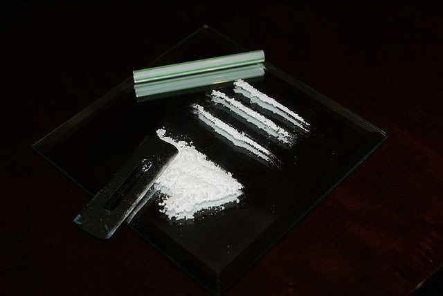 Cocaine vondst voorschoten