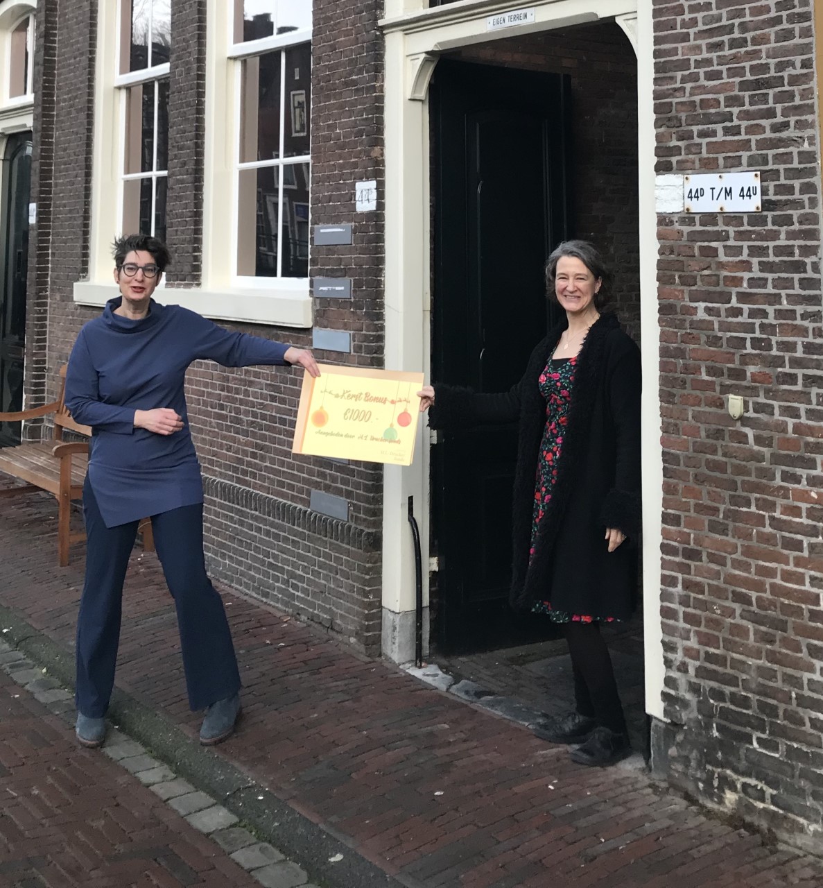 Druckerfonds kerstgift