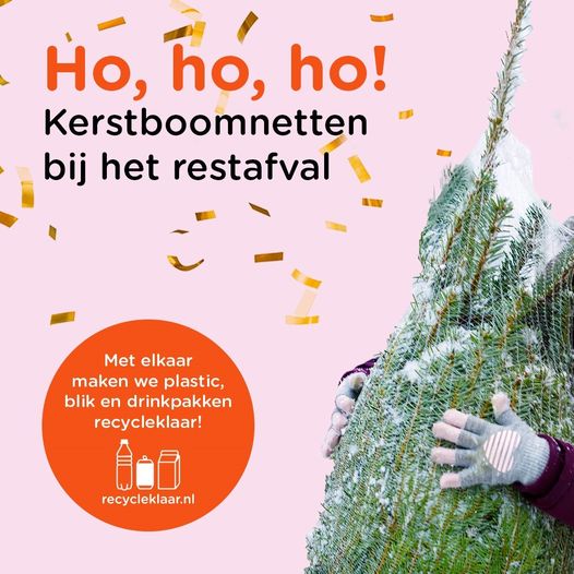 Kerstboom Restafval