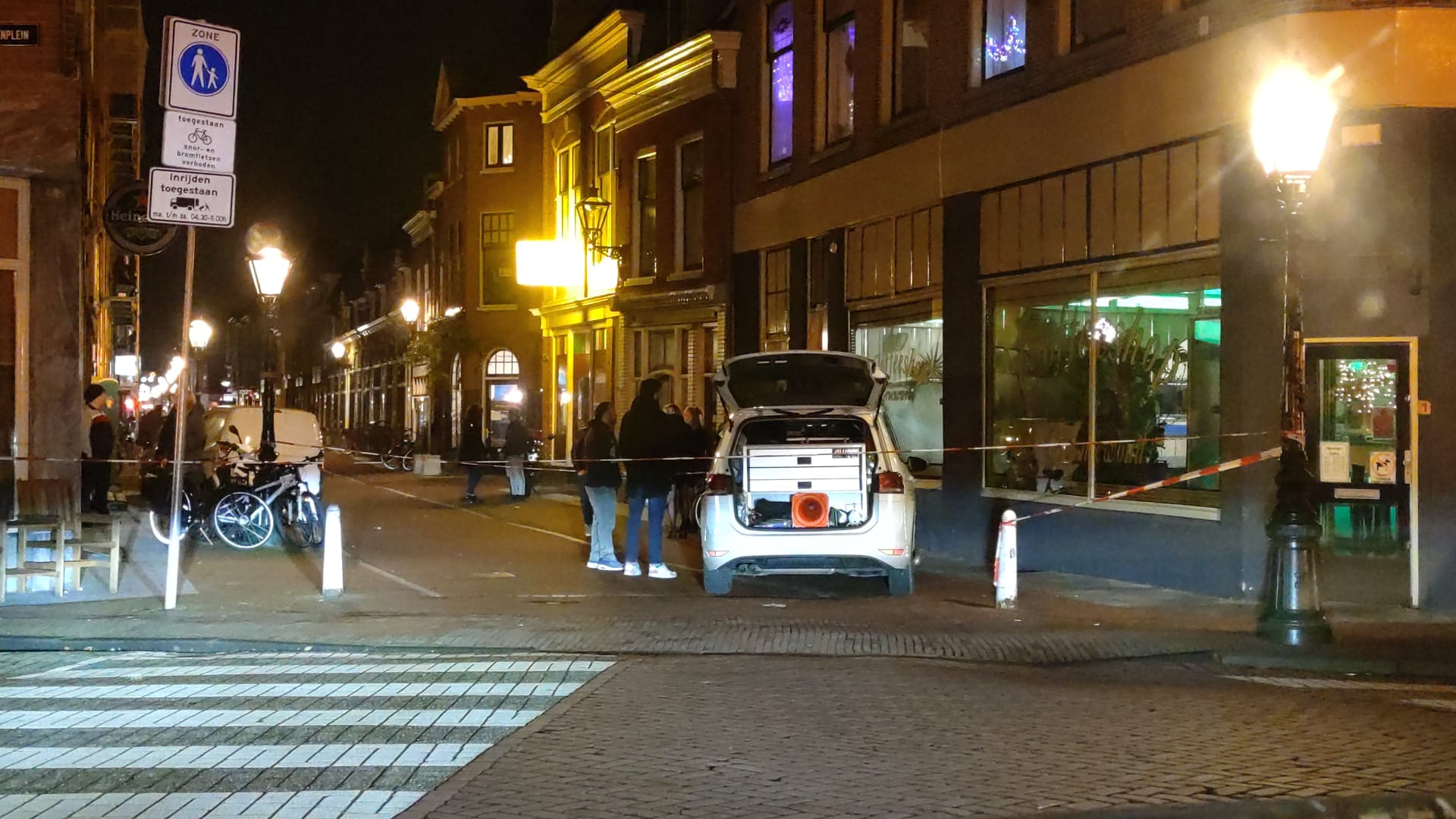 Steekpartij Haarlemmerstraat Leiden