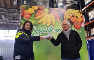 voedselbank leiden actie politie
