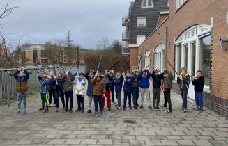 Zwaardvechten in Voorschoten