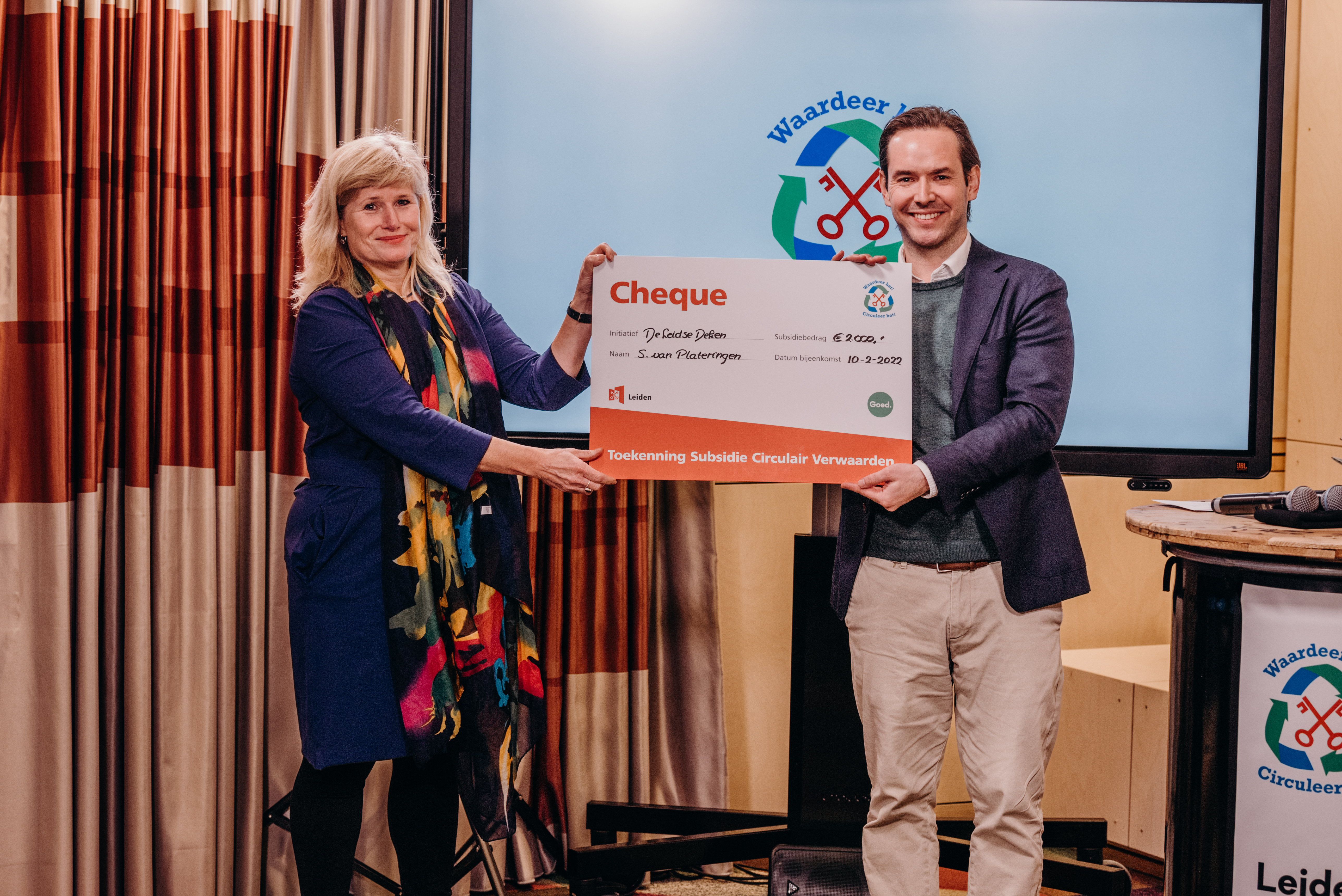 uitreiking circulair  vervaarden