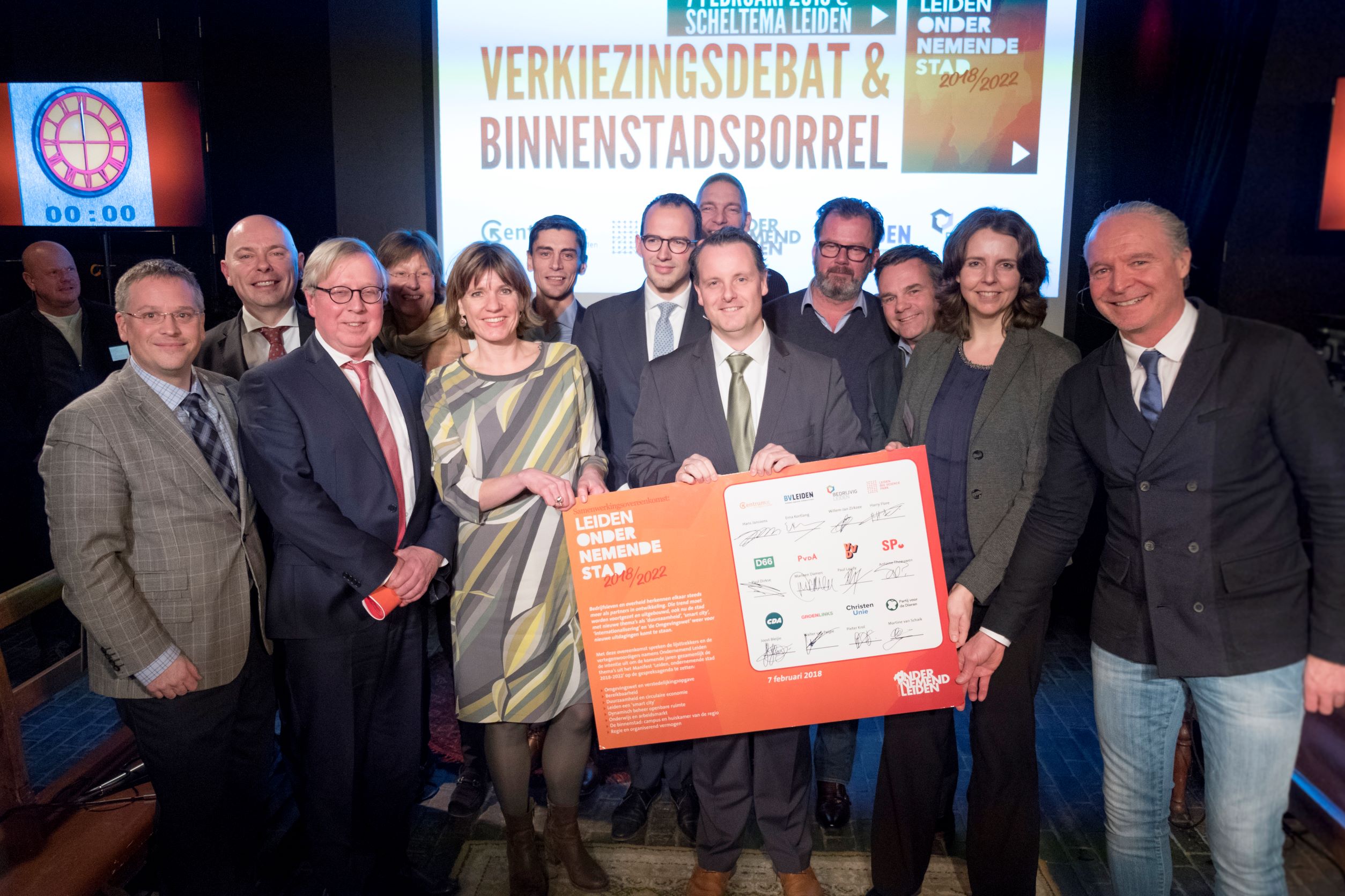 Leids Ondernemers Verkiezingsdebat 2018