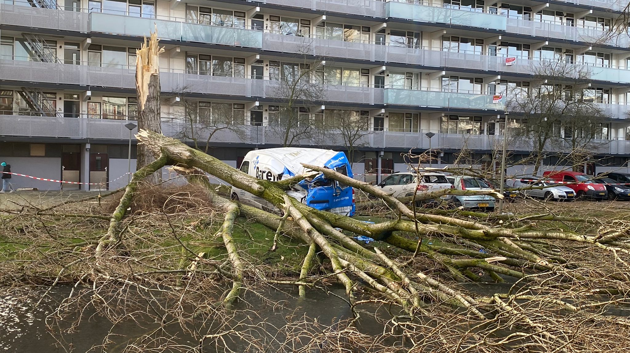 Overzichtsfoto storm