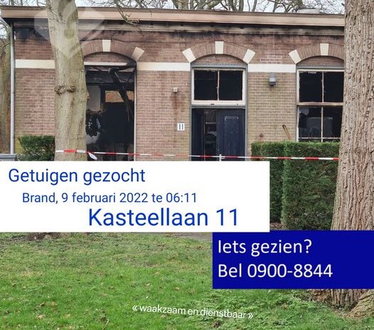 Politie brand GGZ