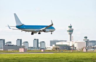 Schiphol airport in the Netherlands