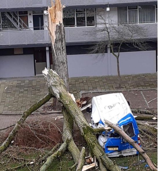 busje kapot
