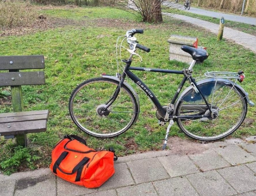 Fiets en tas