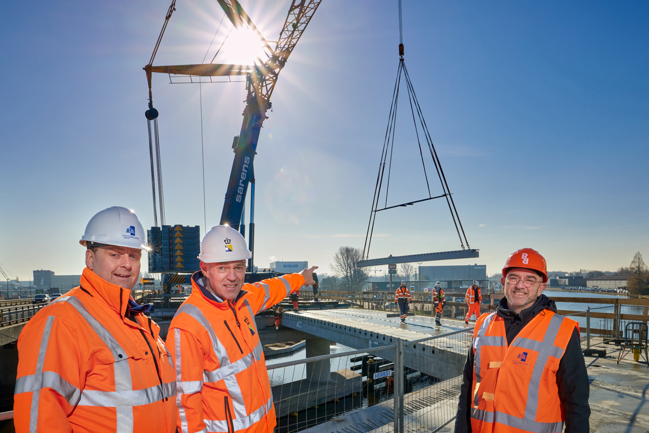 Torenvlietbrug Laatste liggers