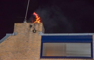 Uitslaande schoorsteenbrand Klaproos LDN MRT22