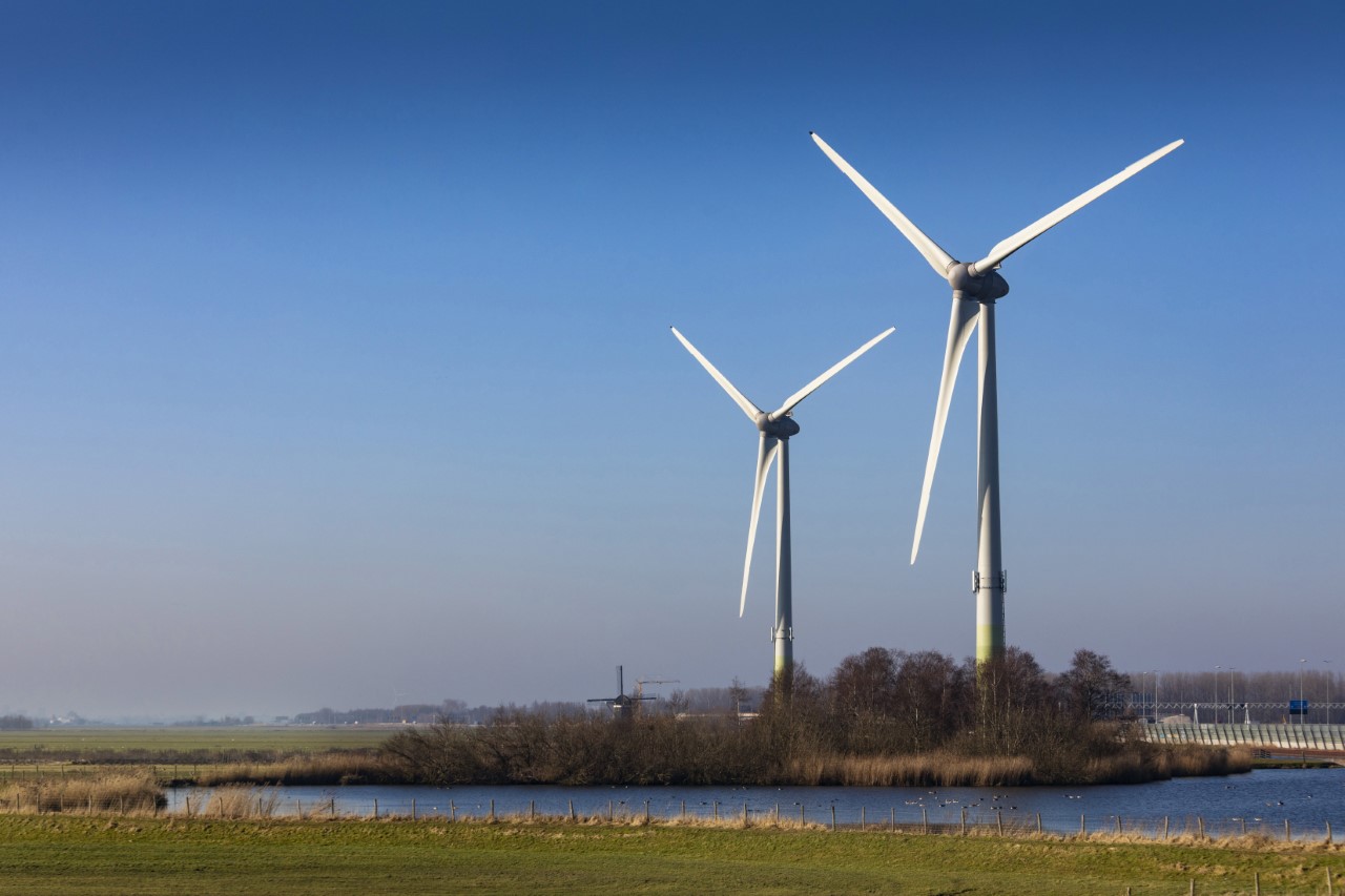 Windmolens De Watergeuzen bij Zoeterwoude